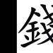 Chinese characters: wealth and abundance